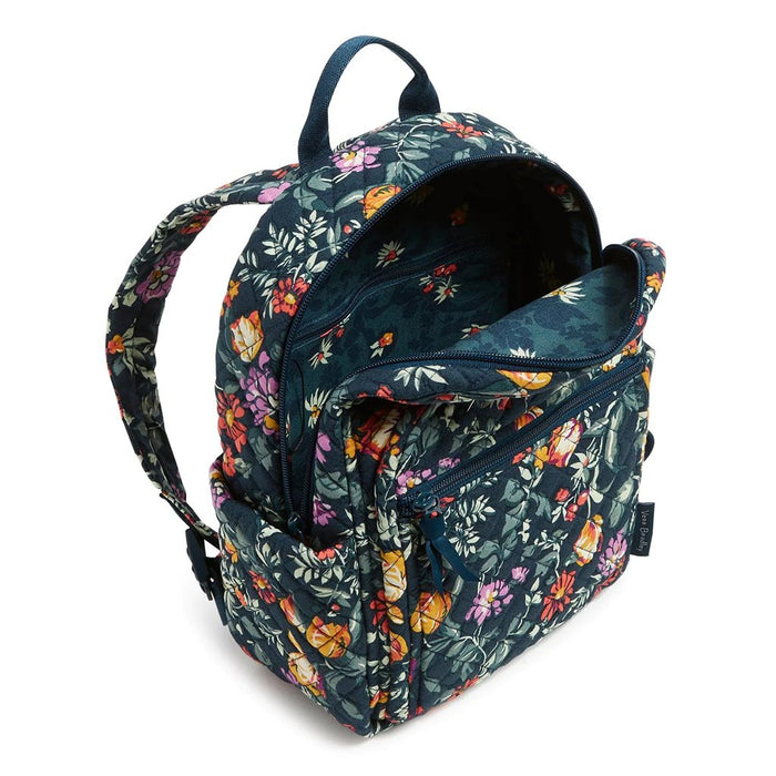 Vera Bradley : Small Backpack in Fresh-Cut Floral Green - Vera Bradley : Small Backpack in Fresh-Cut Floral Green