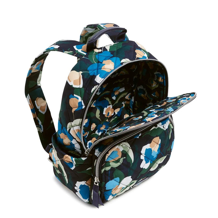 Vera Bradley : Small Backpack in Immersed Blooms - Vera Bradley : Small Backpack in Immersed Blooms