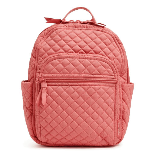 Vera Bradley : Small Backpack in Recycled Cotton Terra Cotta Rose -