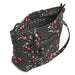 Vera Bradley : Small Vera Tote Bag in Perennials Noir Dot - Vera Bradley : Small Vera Tote Bag in Perennials Noir Dot