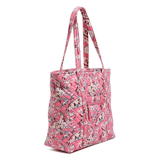 Vera Bradley : Vera Tote Bag in Botanical Paisley Pink - Vera Bradley : Vera Tote Bag in Botanical Paisley Pink