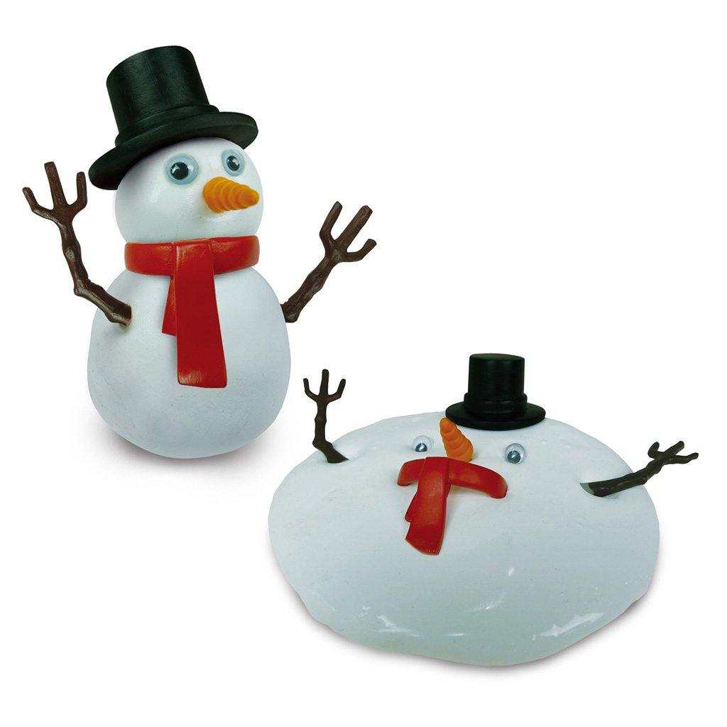 Cannon Falls Snowman Clear Ice Cube 2” tall Head With Earmuffs