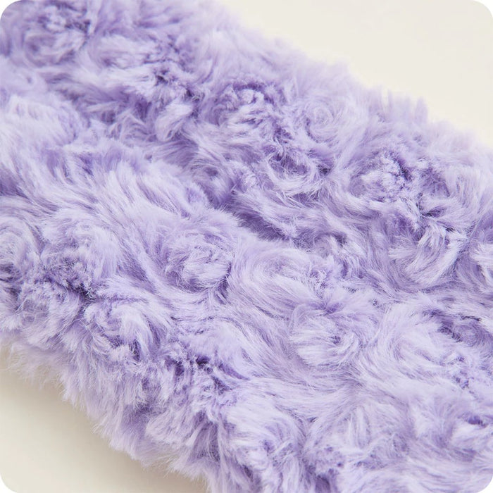 Warmies® : Curly Purple Warmies Neck Wrap - Warmies® : Curly Purple Warmies Neck Wrap