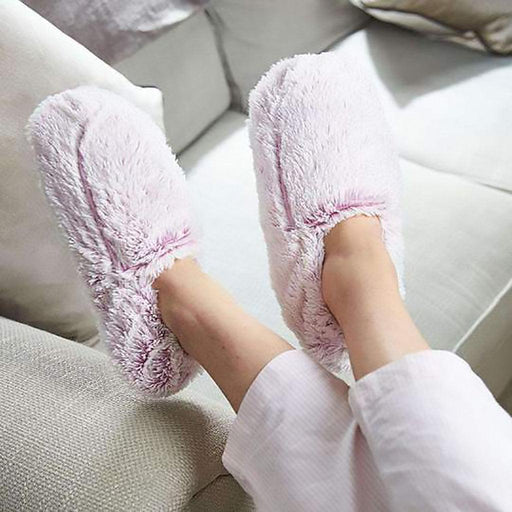 Warmies® Plush Body Slippers in Marshmallow Pink - Warmies® Plush Body Slippers in Marshmallow Pink - Annies Hallmark and Gretchens Hallmark, Sister Stores