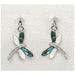Wild Pearle : Dragonfly Dance Earrings - Wild Pearle : Dragonfly Dance Earrings
