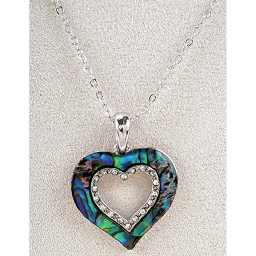 Wild Pearle : Sparkle Heart Necklace - Wild Pearle : Sparkle Heart Necklace
