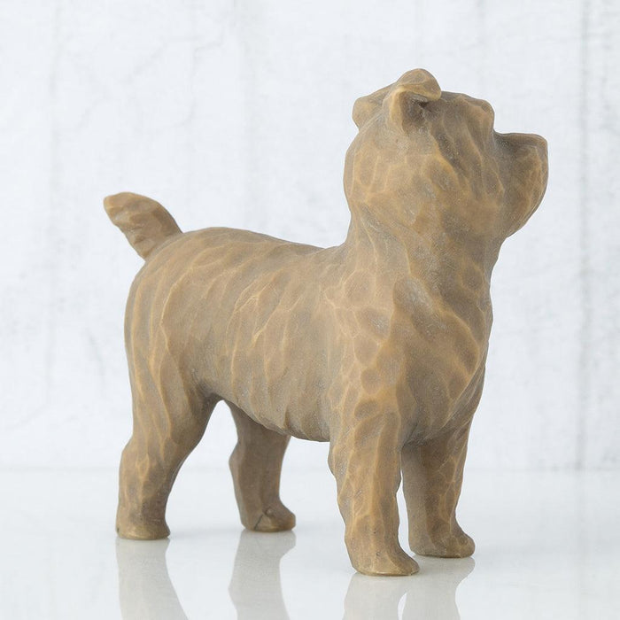 Willow Tree : Love My Dog (Small, Standing Up) Figurine -