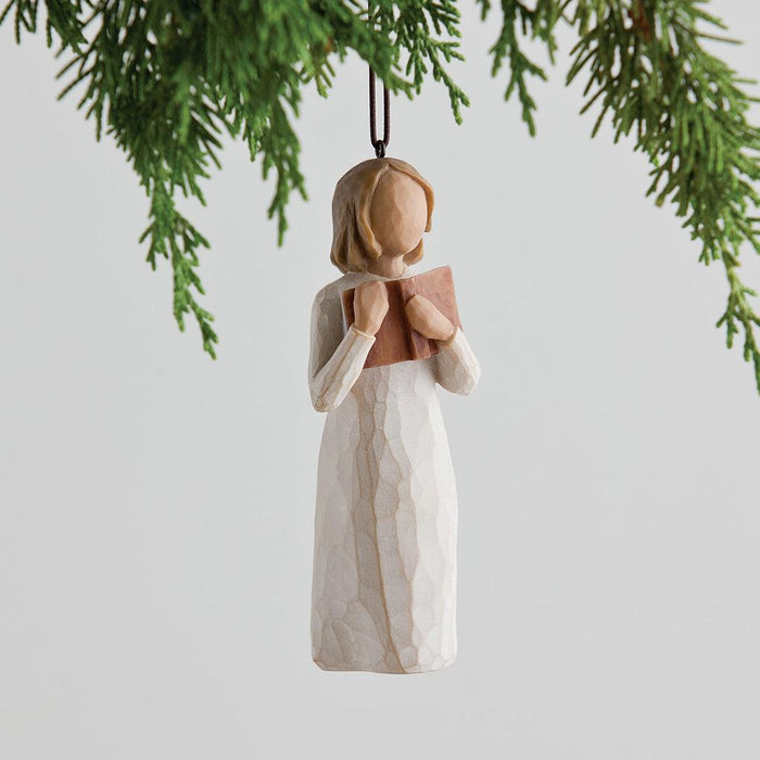 Willow Tree : Love of Learning Ornament -