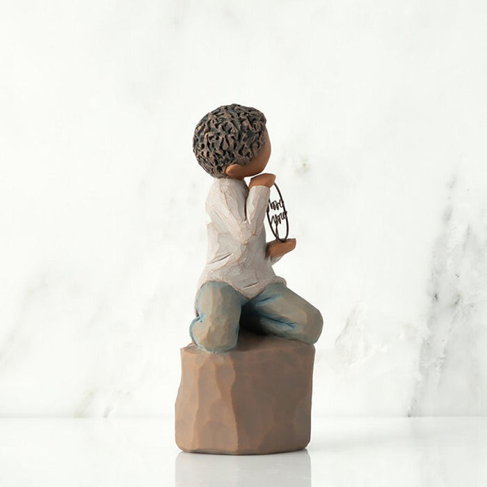 Willow Tree : Love you too (darker skin) Figurine -