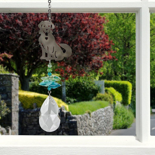 Woodstock Chimes : Crystal Fantasy Suncatcher - Dog - Woodstock Chimes : Crystal Fantasy Suncatcher - Dog - Annies Hallmark and Gretchens Hallmark, Sister Stores