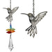 Woodstock Chimes : Crystal Fantasy Suncatcher - Hummingbird -