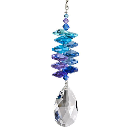 Woodstock Chimes : Crystal Moonlight Cascade Suncatcher - Almond - sold out -