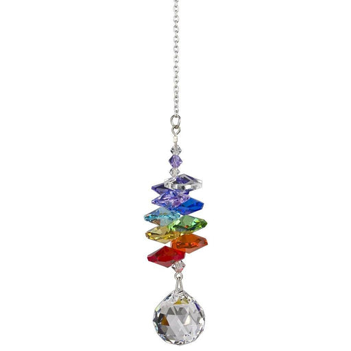 Woodstock Chimes : Crystal Rainbow Cascade Suncatcher - Ball -