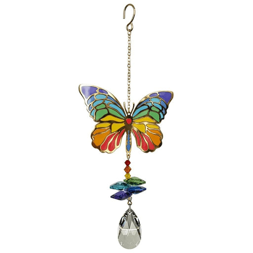 Woodstock Chimes : Crystal Wonders - Butterfly -