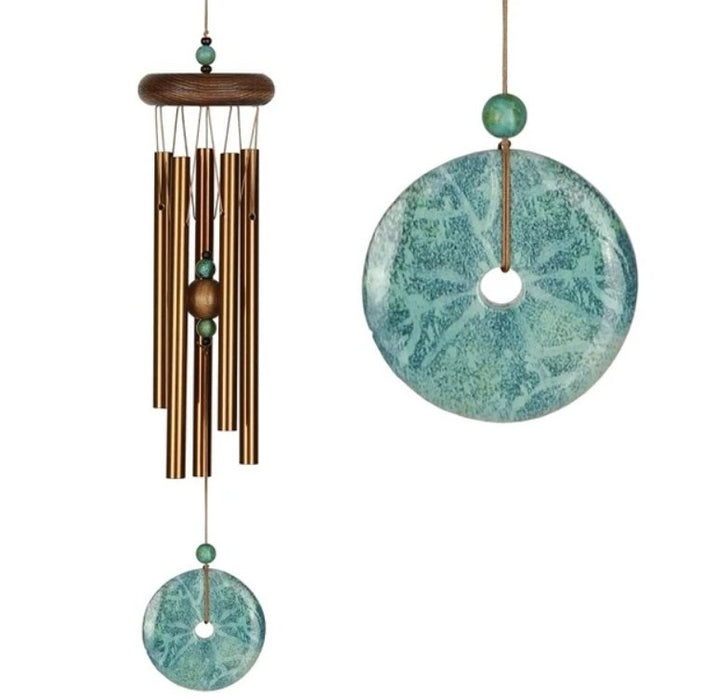 Woodstock Chimes : Turquoise Chime - Petite -