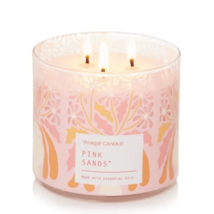 Yankee Candle : 3-Wick Candles in Pink Sands™ - Yankee Candle : 3-Wick Candles in Pink Sands™