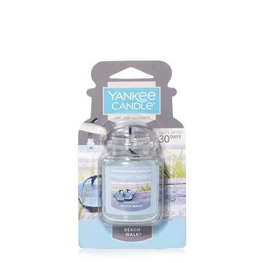 Yankee Candle : Car Jar Air Freshener in Beach Walk -