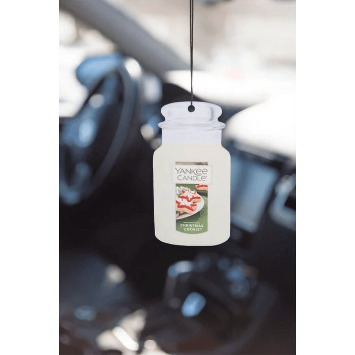 Yankee Candle : Car Jar® (Single, Paperboard) in Christmas Cookie™ - Yankee Candle : Car Jar® (Single, Paperboard) in Christmas Cookie™ - Annies Hallmark and Gretchens Hallmark, Sister Stores