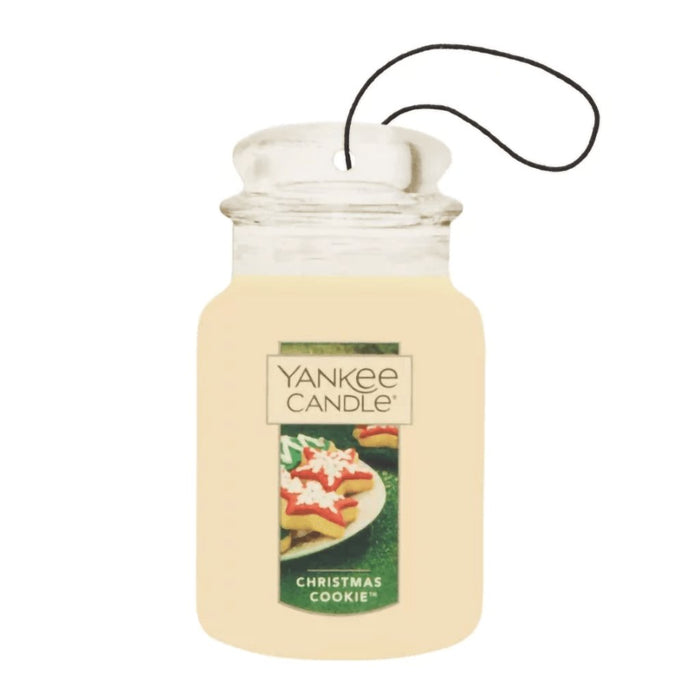 Yankee Candle : Car Jar® (Single, Paperboard) in Christmas Cookie™ - Yankee Candle : Car Jar® (Single, Paperboard) in Christmas Cookie™ - Annies Hallmark and Gretchens Hallmark, Sister Stores