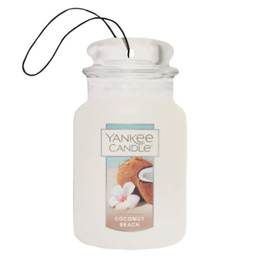 Yankee Candle : Car Jar® (Single, Paperboard) in Coconut Beach -