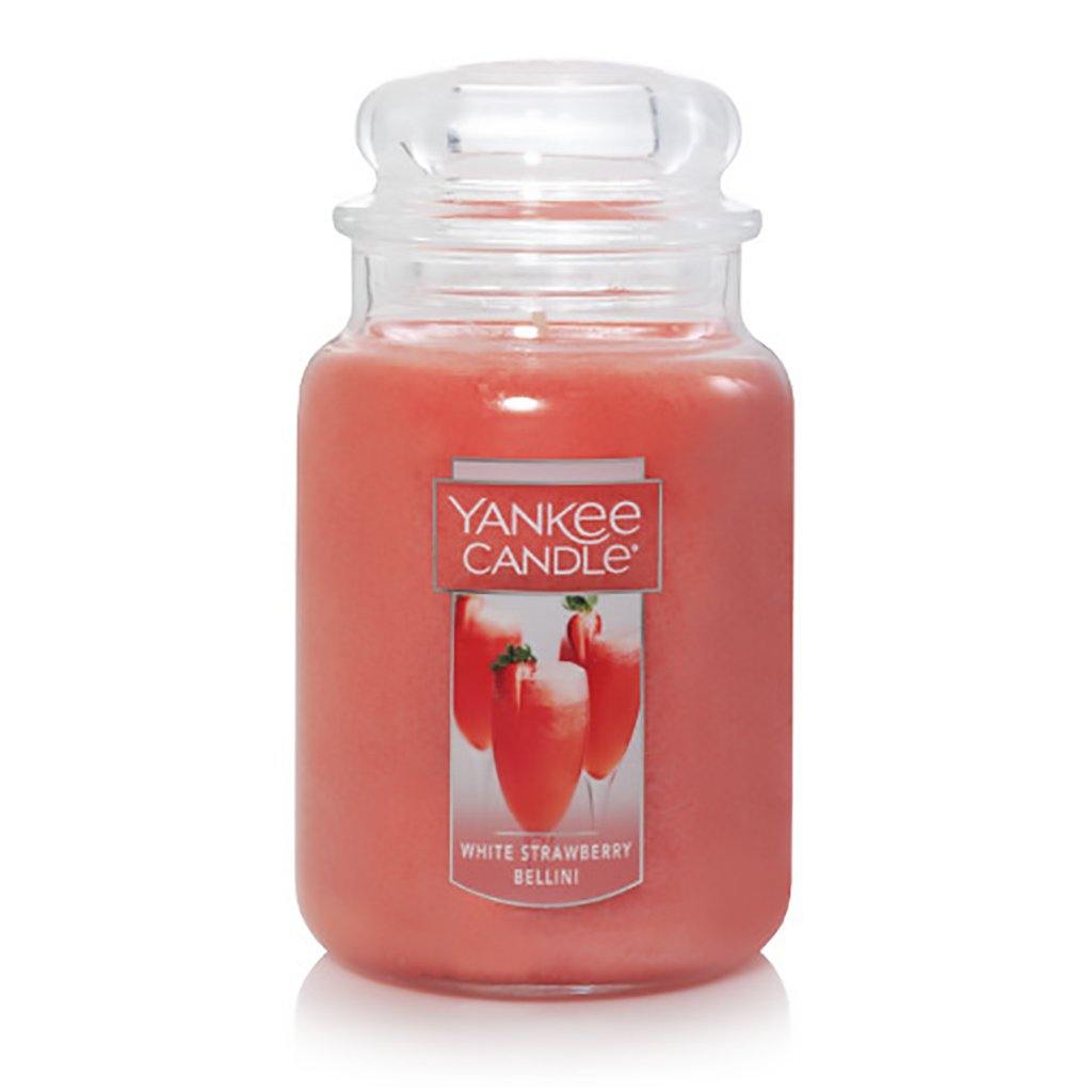 Original large jar soft blanket, white, Yankee Candle