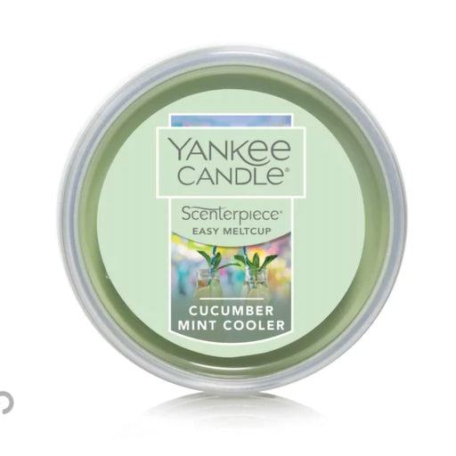 Yankee Candle : Scenterpiece® Easy MeltCups in Cucumber Mint Cooler - Yankee Candle : Scenterpiece® Easy MeltCups in Cucumber Mint Cooler