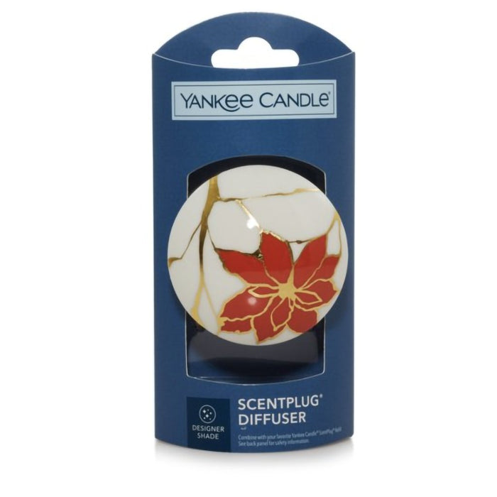 Yankee Candle : ScentPlug® Diffuser in Kintsugi Poinsettia - Yankee Candle : ScentPlug® Diffuser in Kintsugi Poinsettia