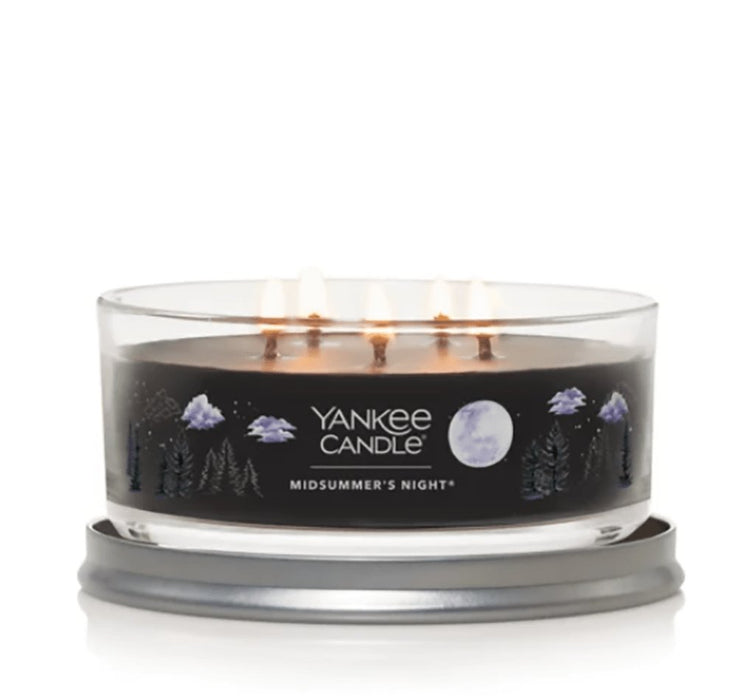 Yankee Candle : Signature 5-Wick Tumbler Candle in MidSummer's Night® -  Annies Hallmark and Gretchens Hallmark $28.49