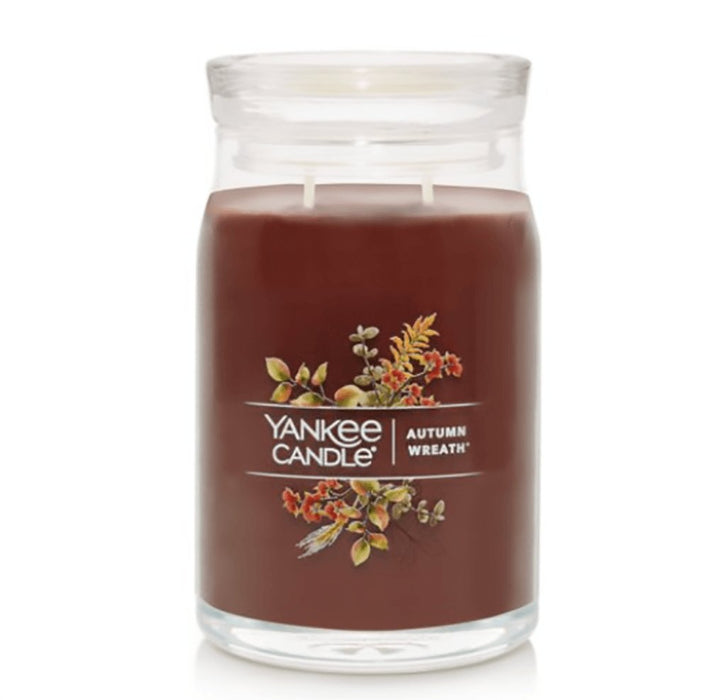 Yankee Candle : Signature Large Jar Candle in Autumn Wreath™ -