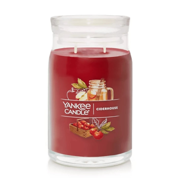 Yankee Candle : Signature Large Jar Candle in Ciderhouse - Annies Hallmark  and Gretchens Hallmark $32.49
