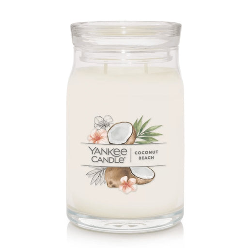 Yankee Candle : Signature Large Jar Candle in Coconut Beach -