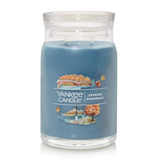 Yankee Candle : Signature Large Jar Candle in Evening Riverwalk - Yankee Candle : Signature Large Jar Candle in Evening Riverwalk