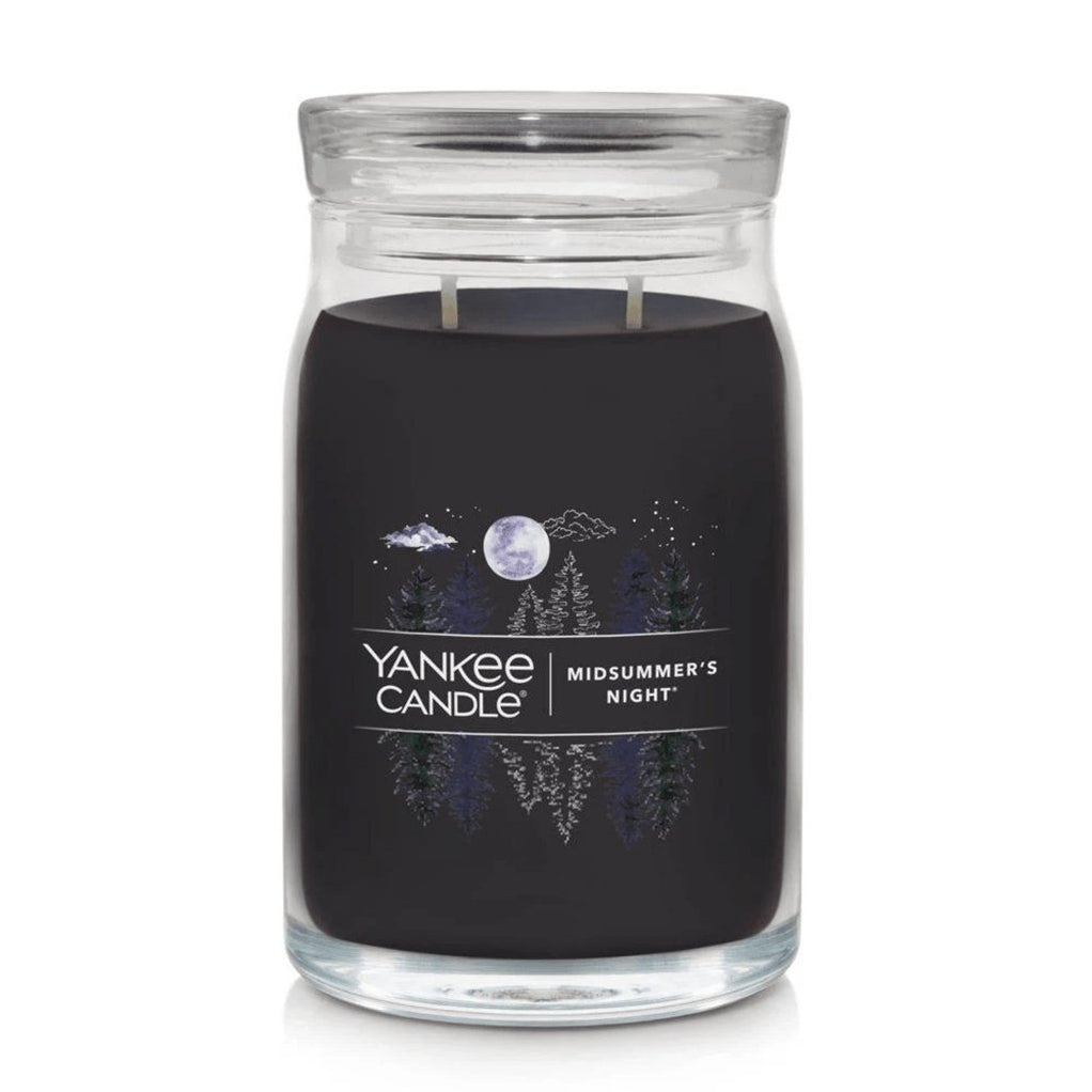 Yankee Candle Signature Large Jar Candle in MidSummer's Night® Annies Hallmark and Gretchens