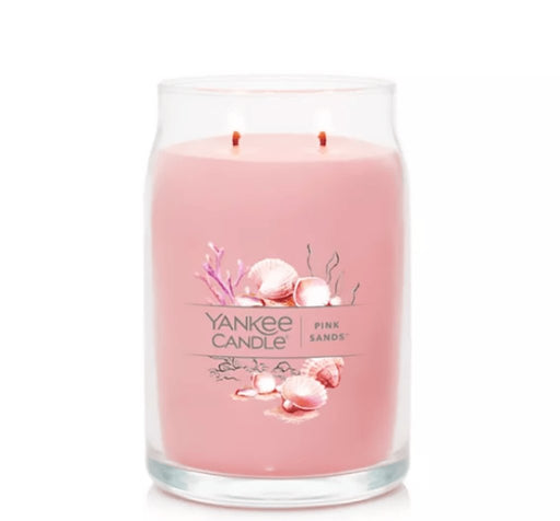 Yankee Candle : Signature Large Jar Candle in Pink Sands™ -
