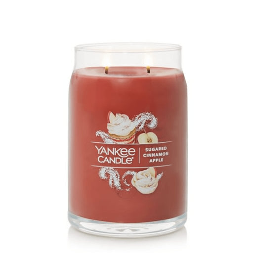 Yankee Candle : Signature Large Jar Candle in Sugared Cinnamon Apple -