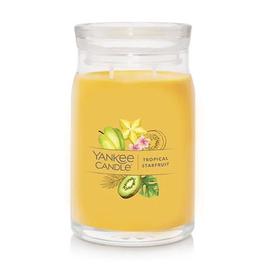 Yankee Candle : Signature Large Jar Candle in Tropical Starfruit -