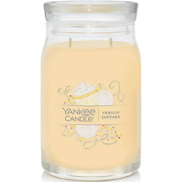 Yankee Candle : Signature Large Jar Candle in Vanilla Cupcake -