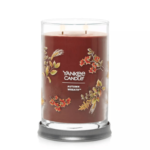 Yankee Candle : Signature Large Tumbler Candle in Autumn Wreath™ -