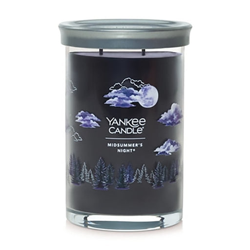 Yankee Candle : Signature Large Tumbler Candle in MidSummer's Night -