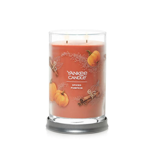 Yankee Candle : Signature Large Tumbler Candle in Spiced Pumpkin -