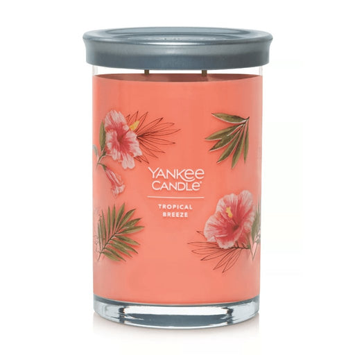 Yankee Candle : Signature Large Tumbler Candle in Tropical Breeze -