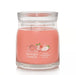 Yankee Candle : Signature Medium Jar Candle in White Strawberry Bellini -