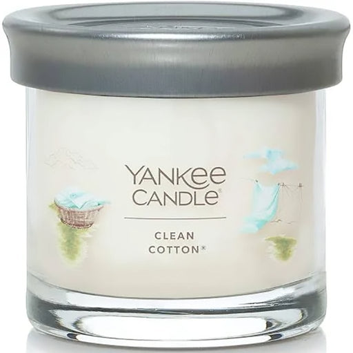 Yankee Candle : Signature Small Tumbler Candle in Clean Cotton -