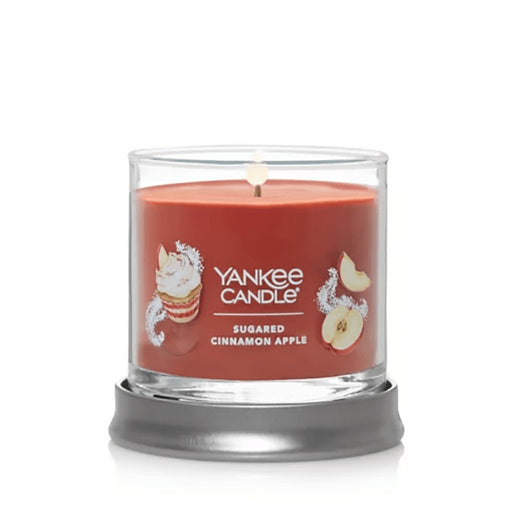 Yankee Candle : Signature Small Tumbler Candle in Sugared Cinnamon Apple - Yankee Candle : Signature Small Tumbler Candle in Sugared Cinnamon Apple - Annies Hallmark and Gretchens Hallmark, Sister Stores