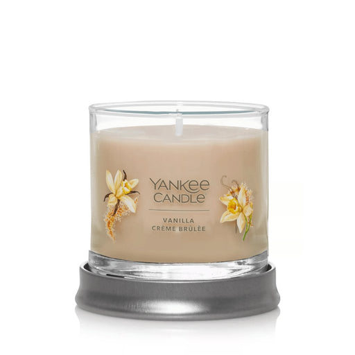 Yankee Candle : Signature Small Tumbler Candle in Vanilla Crème Brûlée -