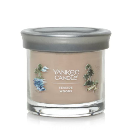 Yankee Candle : Signature Small Tumbler Candles in Seaside Woods - Yankee Candle : Signature Small Tumbler Candles in Seaside Woods