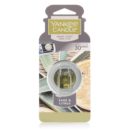 Yankee Candle : Smart Scent™ Vent Clip in Sage & Citrus - Yankee Candle : Smart Scent™ Vent Clip in Sage & Citrus - Annies Hallmark and Gretchens Hallmark, Sister Stores