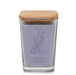 Yankee Candle : Well Living Collection - Large Square Candle in Peaceful Lavender & Sea Salt -