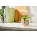 Yankee Candle : Well Living Collection - Medium Square Candle in Refreshing Eucalyptus & Mint -