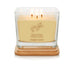 Yankee Candle : Well Living Collection - Medium Square Candle in Revitalizing Ginger & Lemon -